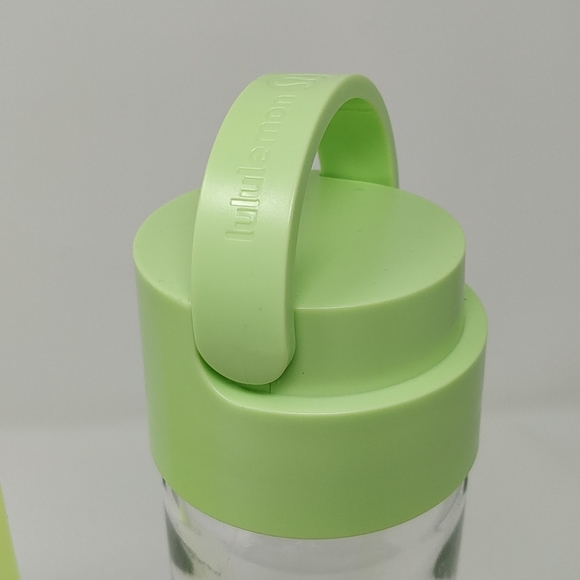Lululemon Pure Focus Green Polka Dot Glass Bottle - Picture 4 of 8